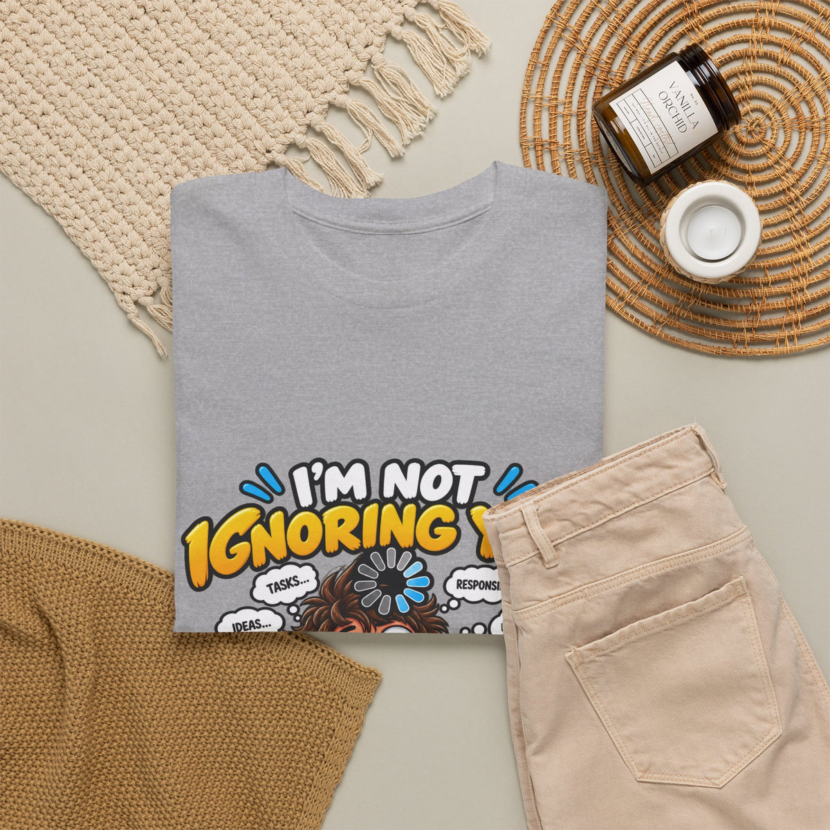 I’m Not Ignoring You — I’m Mentally Loading T-Shirt