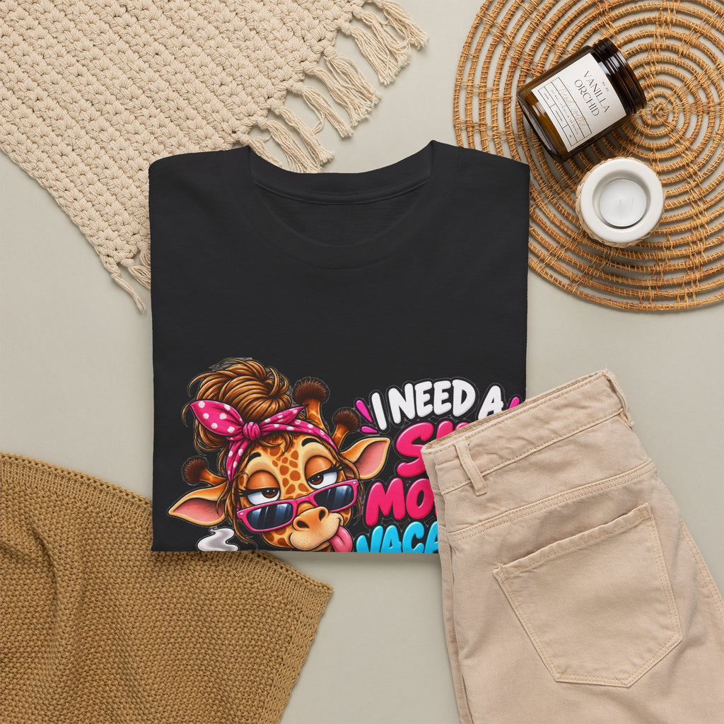 Giraffe 'I Need a Six Month Vacation Twice a Year' Graphic Tee