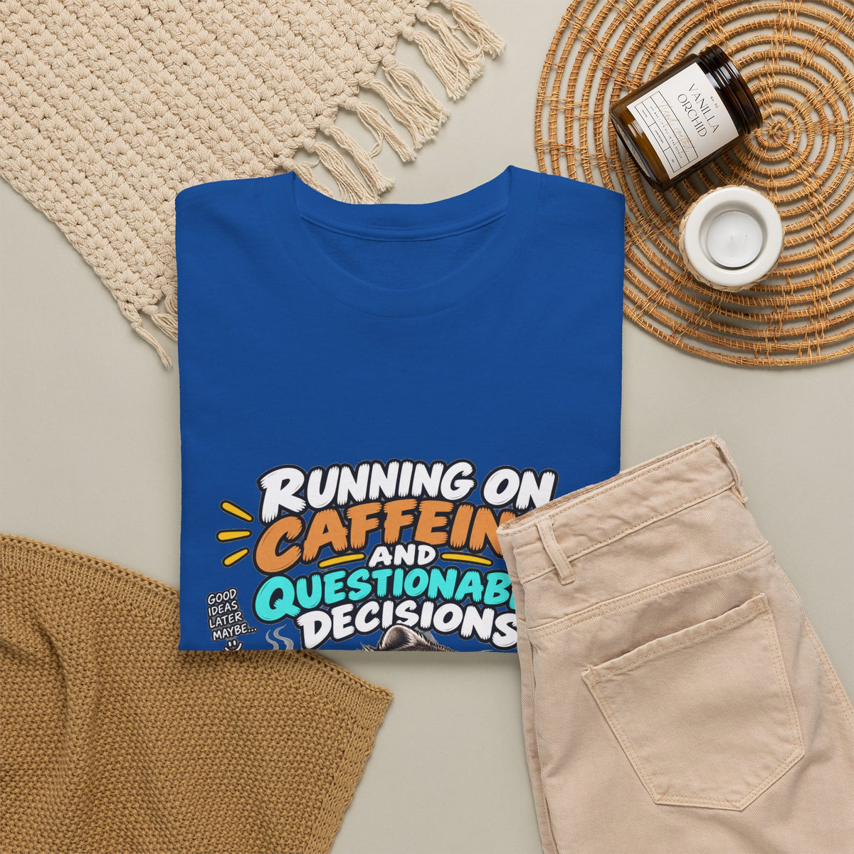 Caffeine & Questionable Decisions T-Shirt