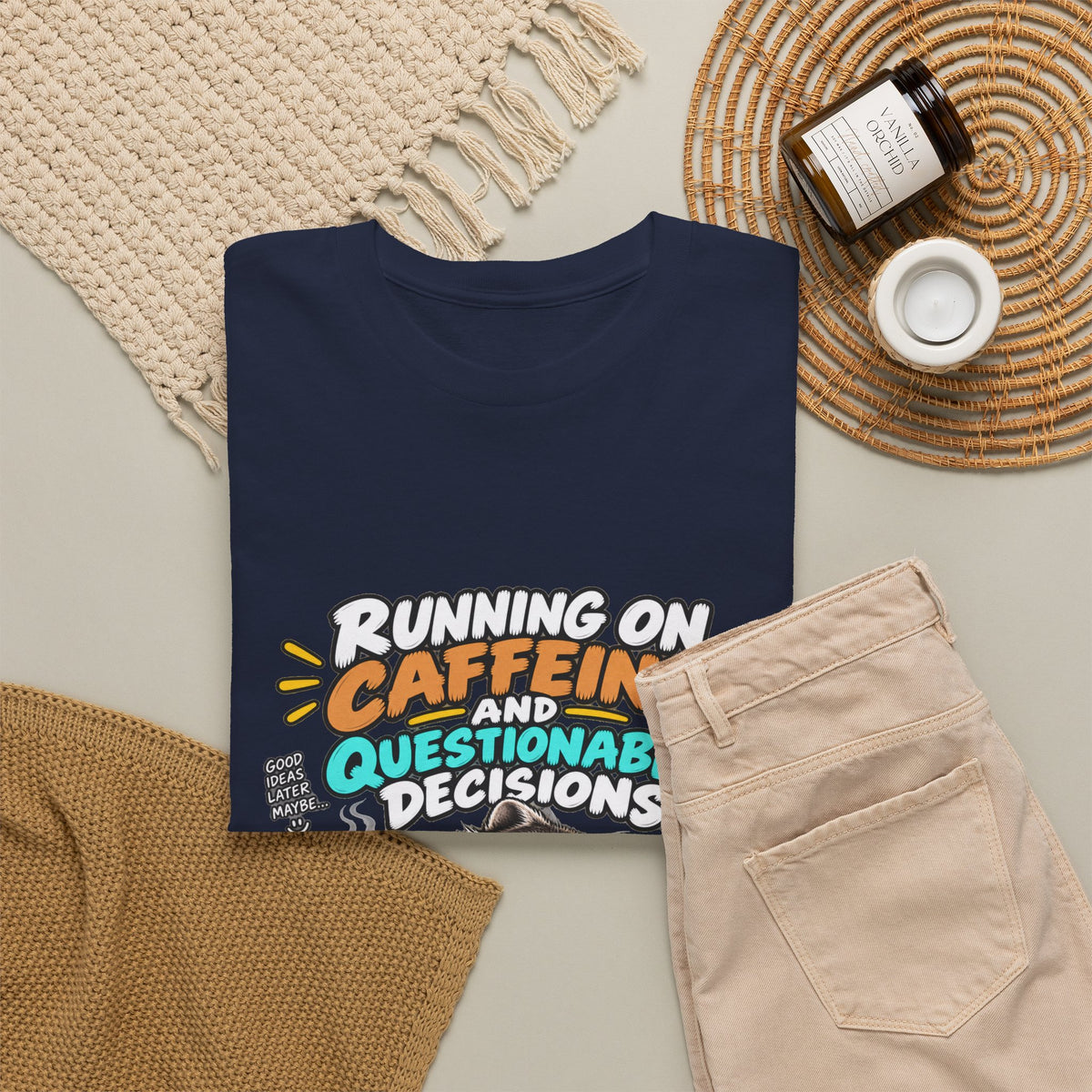 Caffeine & Questionable Decisions T-Shirt