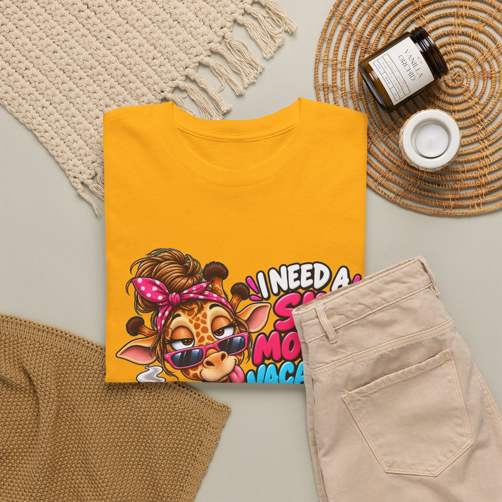 Giraffe 'I Need a Six Month Vacation Twice a Year' Graphic Tee