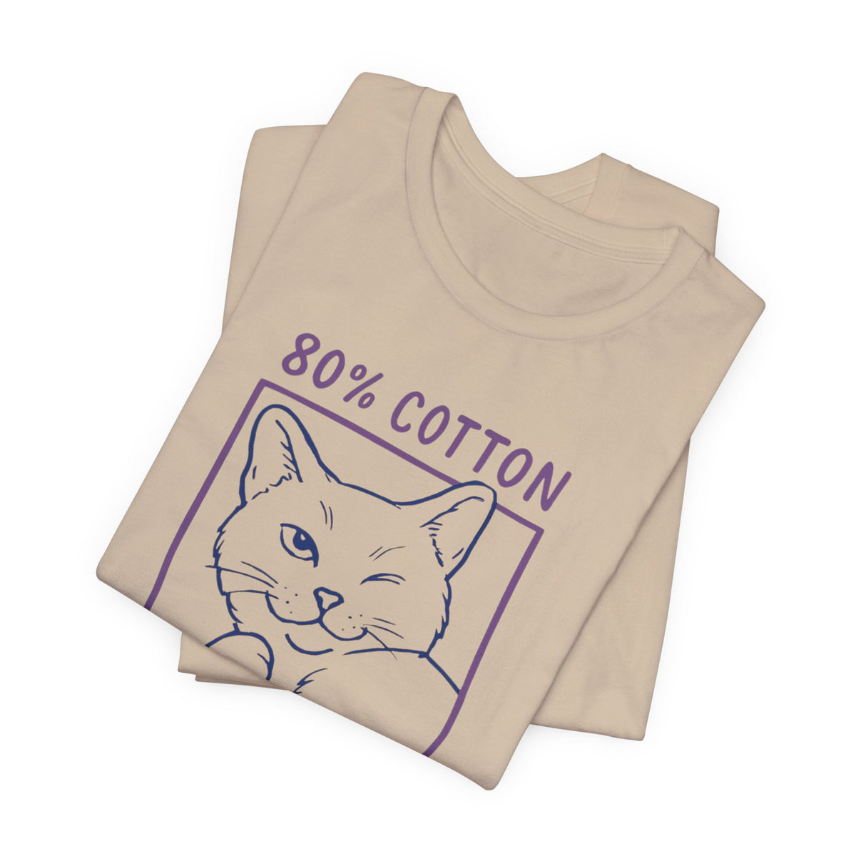 Playful Purr-Centages Unisex Tee