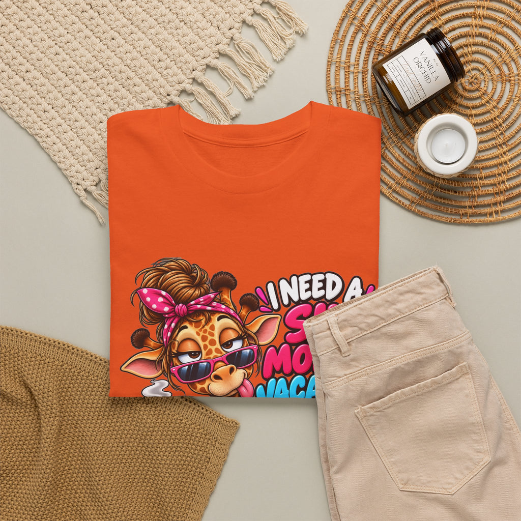 Giraffe 'I Need a Six Month Vacation Twice a Year' Graphic Tee