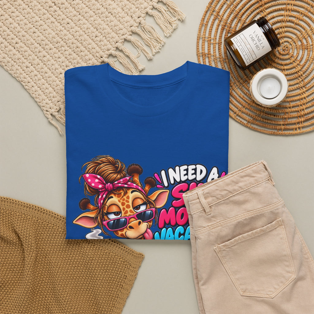 Giraffe 'I Need a Six Month Vacation Twice a Year' Graphic Tee