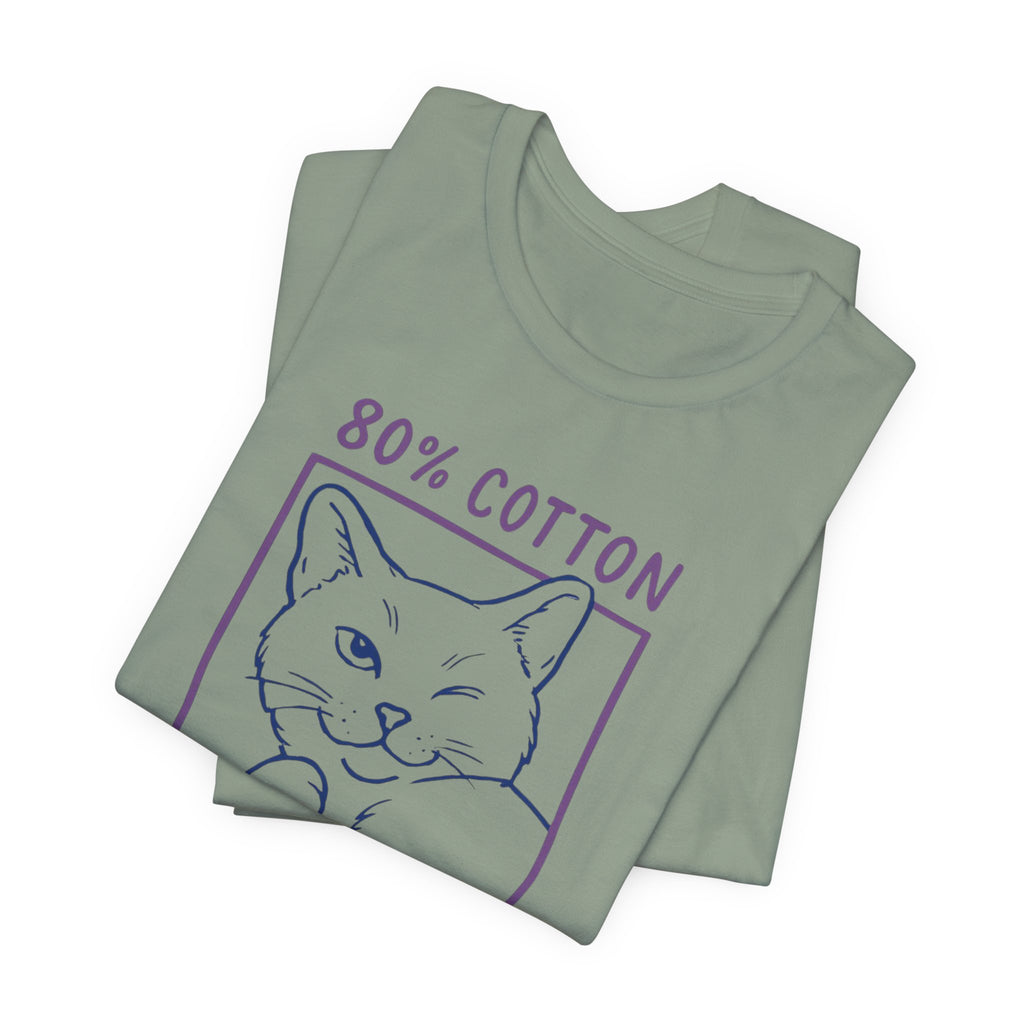 Playful Purr-Centages Unisex Tee
