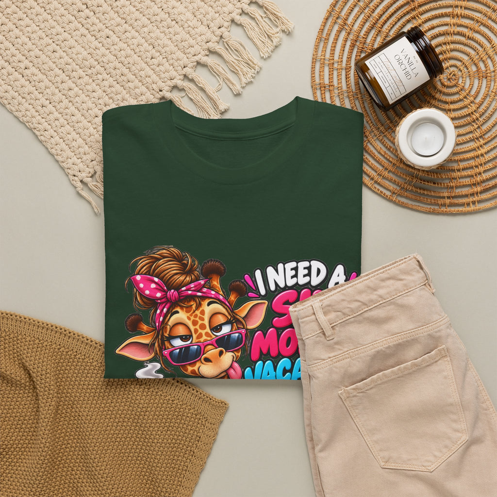 Giraffe 'I Need a Six Month Vacation Twice a Year' Graphic Tee