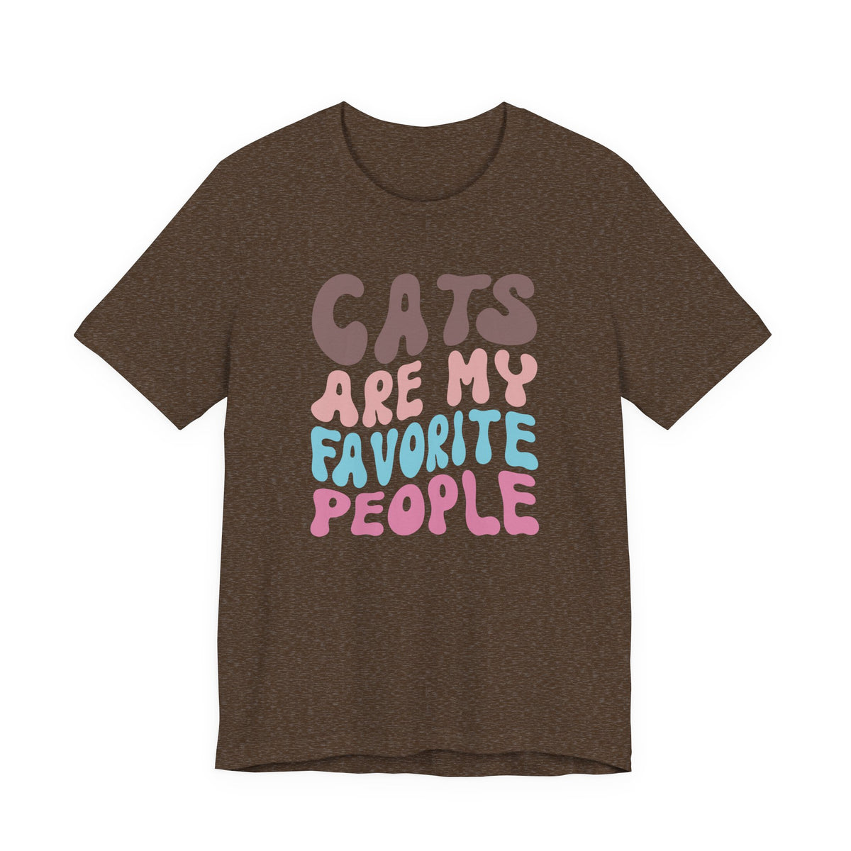 Charming Feline Typography Unisex Tee