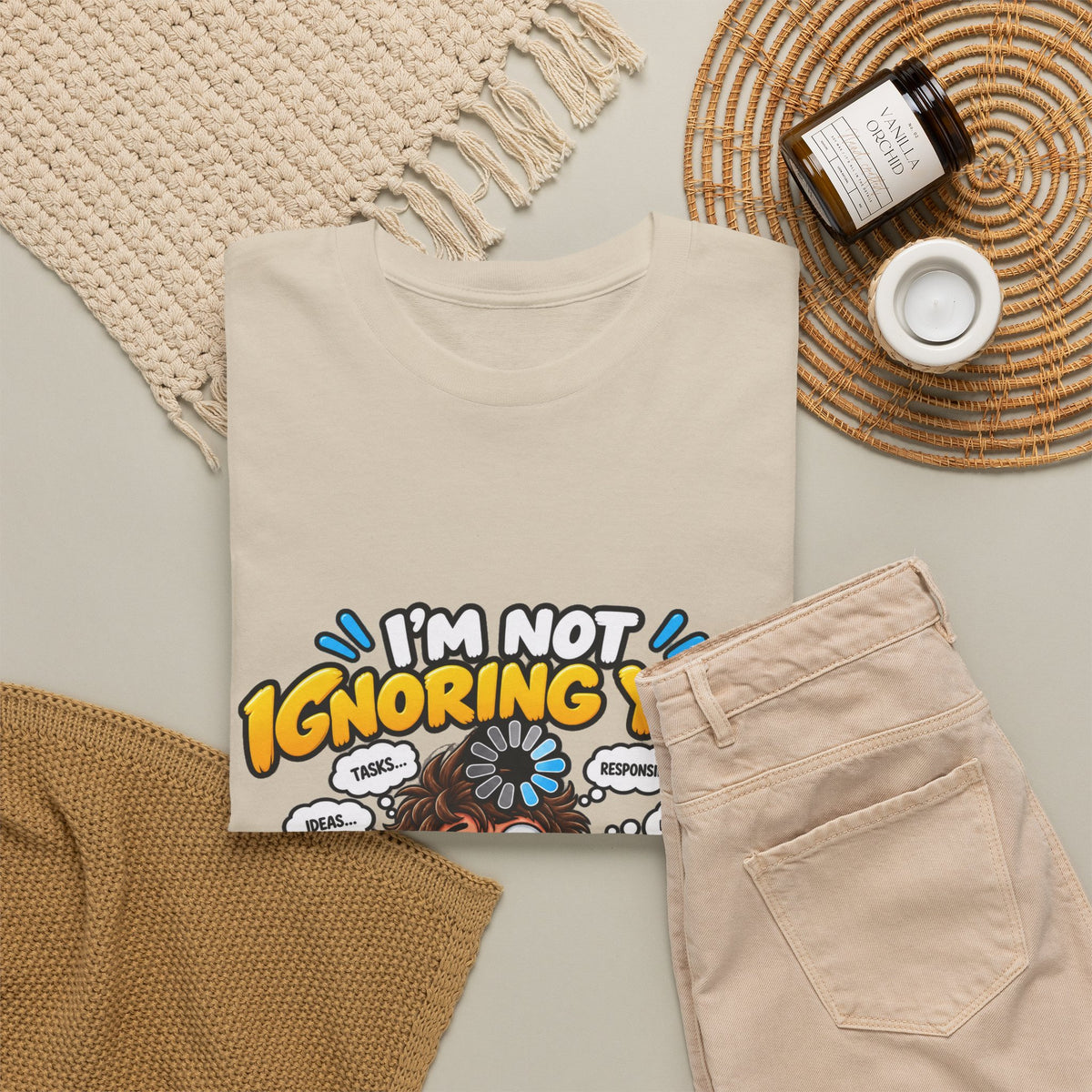 I’m Not Ignoring You — I’m Mentally Loading T-Shirt