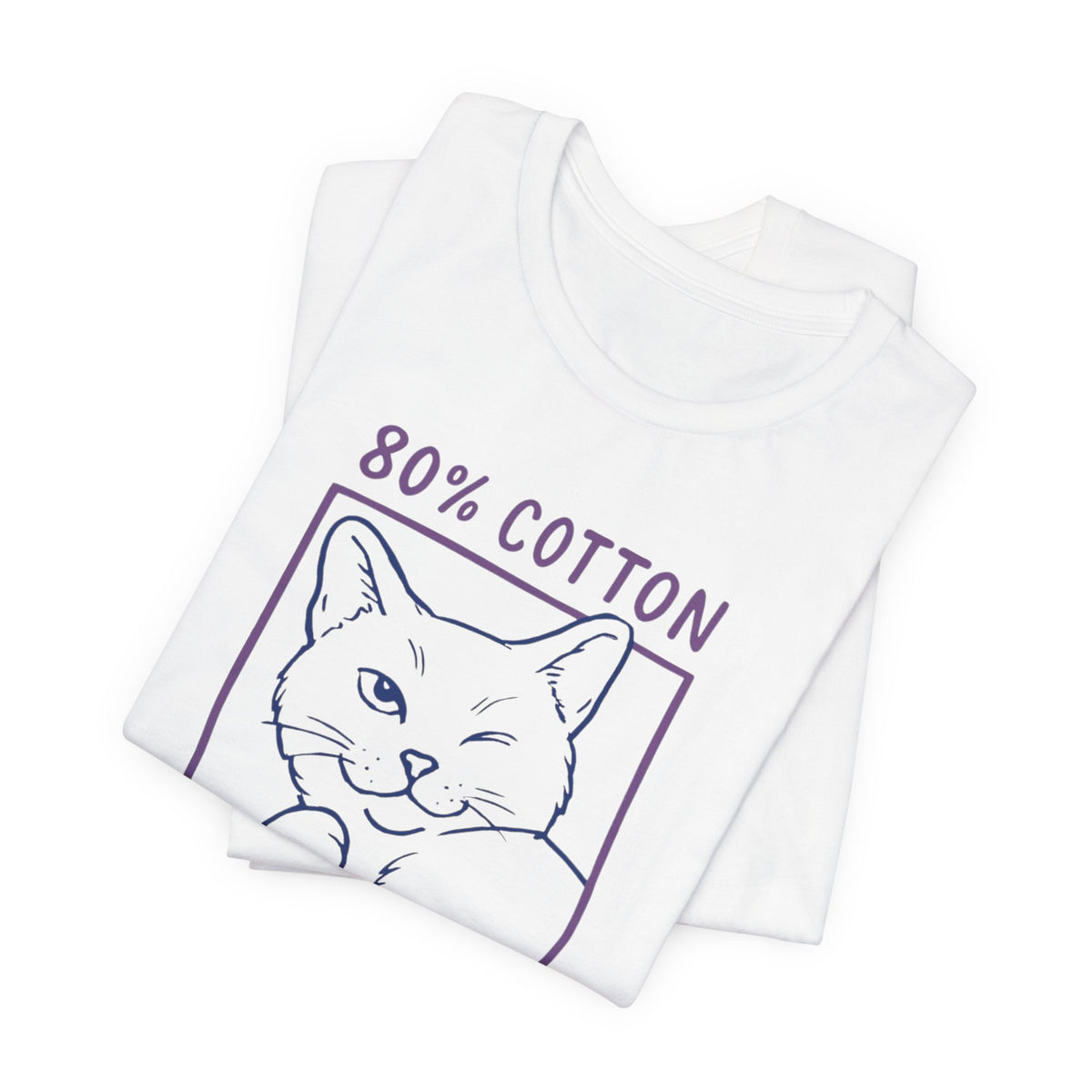 Playful Purr-Centages Unisex Tee