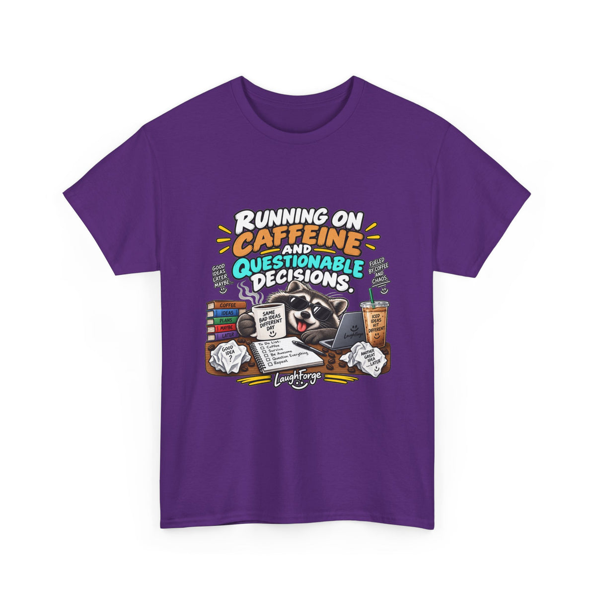 Caffeine & Questionable Decisions T-Shirt