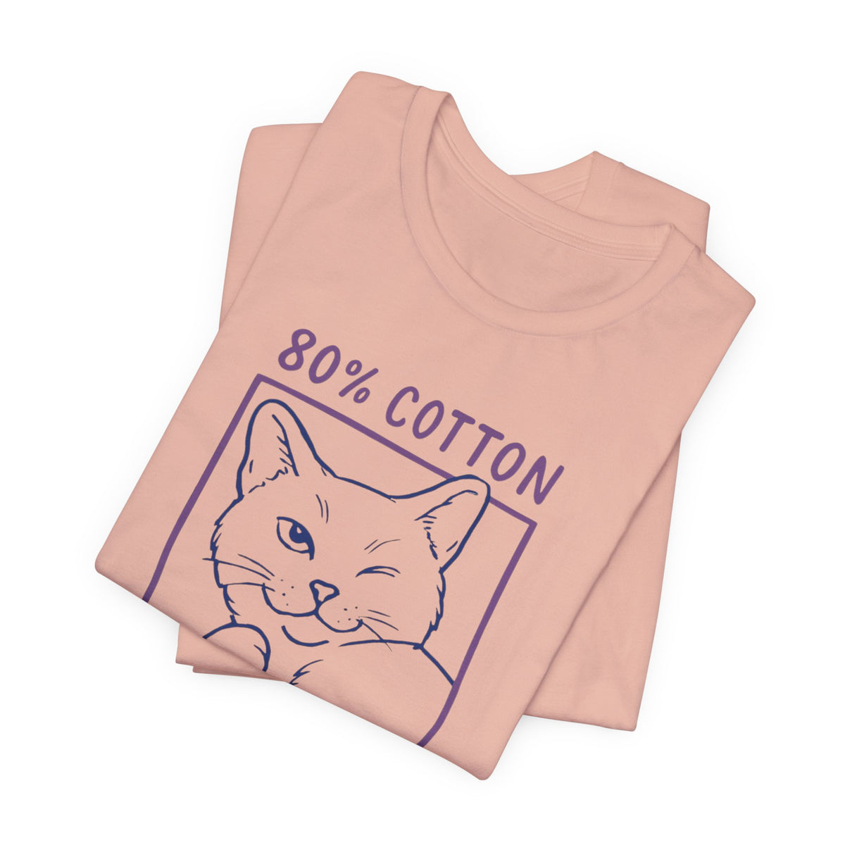 Playful Purr-Centages Unisex Tee