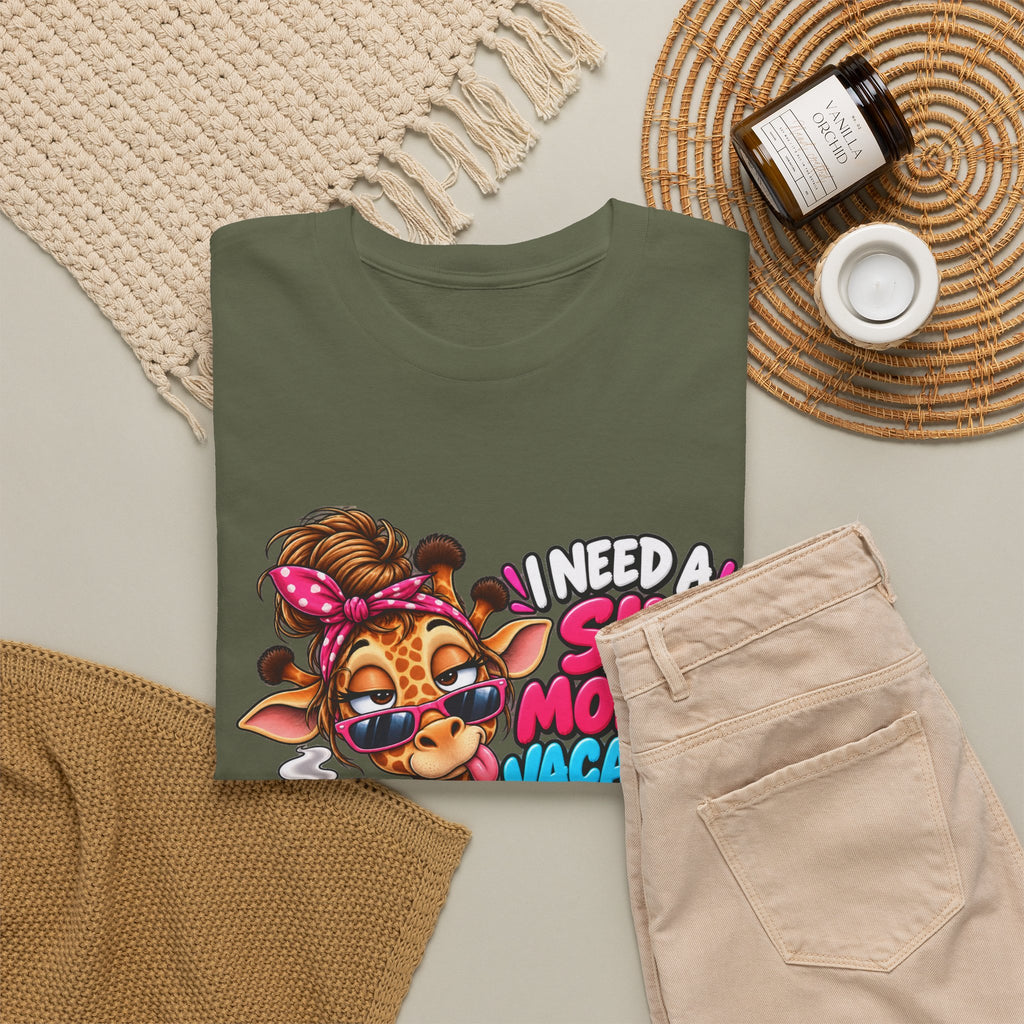 Giraffe 'I Need a Six Month Vacation Twice a Year' Graphic Tee